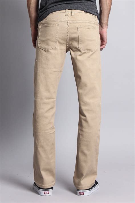 Khaki Slim Pants: A Versatile Staple for Modern Men