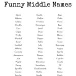 Strange Middle Names: Quirky and Unconventional Choices for Your Little One