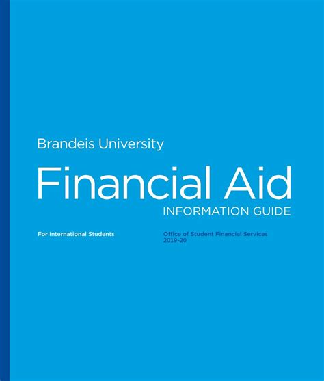 Brandeis Financial Aid: Unlock Your Educational Dreams