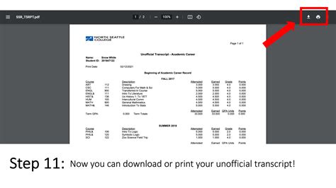 North Seattle College Transcripts: A Comprehensive Guide to Requesting and Receiving Your Academic Records