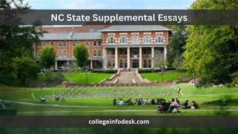 NC State Supplemental Essays: A Comprehensive Guide Additional Resources