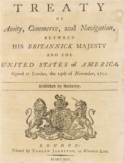 Jay Treaty: A Divisive Accord that Shaped American History