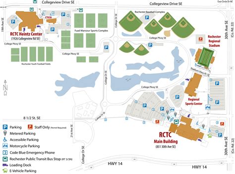 RCTC Rochester MN Address
