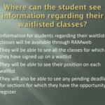 Can Waitlisted Students See the Syllabus?