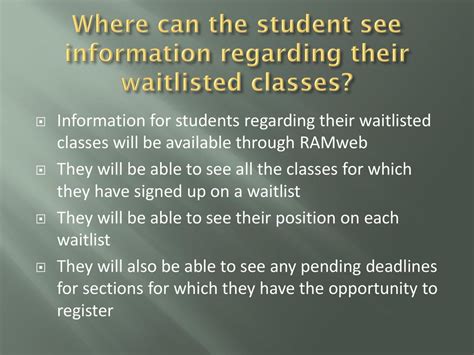 Can Waitlisted Students See the Syllabus?