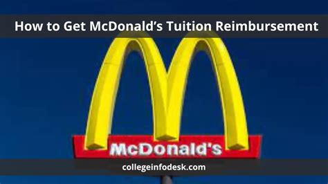 McDonald’s Tuition Assistance: Empowering Employees to Pursue Education