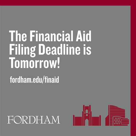 Fordham Financial Aid Deadline: Everything You Need to Know