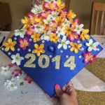 Captivating Grad Cap Ideas with Floral Flourishes