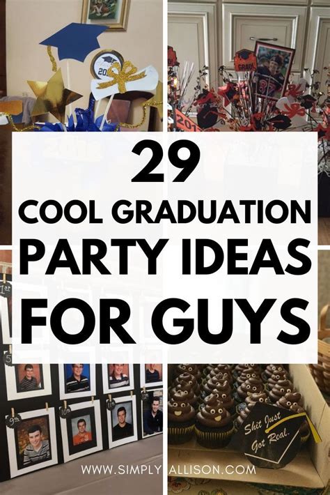 Graduation Party Ideas for Boys: A Celebration of Success