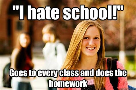 I Really Hate One Class at School
