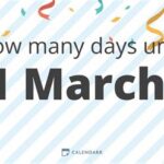 How Many Days Till March 16th? How to Make the Most of March 16th Table 1: Key March Events Table 2: March Birthdays Table 3: Historical Anniversaries in March