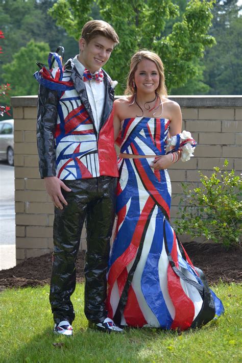 Duct Tape Stuck at Prom: A Fashion Disaster