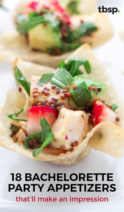 Bachelorette Food Ideas That Will Make Your Party a Night to Remember