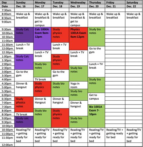 Course Planning: Your Schedule, Your Success