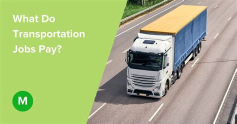 What Do Transportation Jobs Pay?