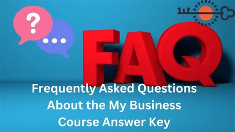 My Business Course Answer Key: A Comprehensive Overview