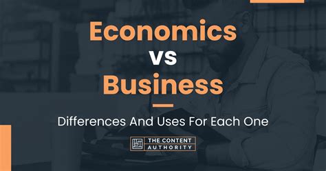 Degree in Economics vs. Business: Which Path to Choose?
