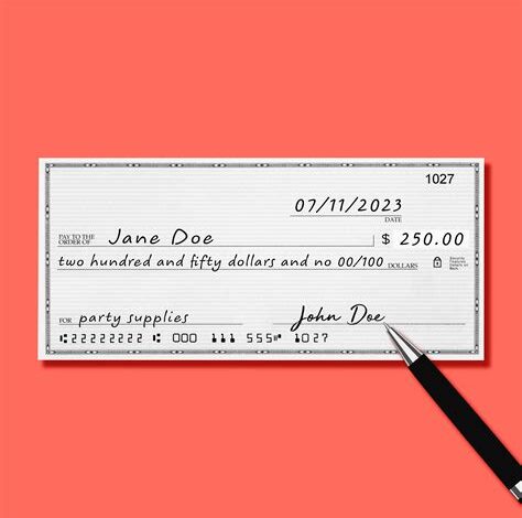 How to Write a Check for $25: A Step-by-Step Guide