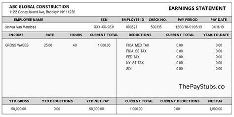 Can You File Taxes with Last Paycheck Stub?