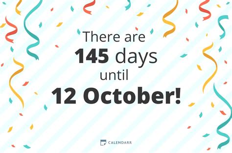 Days Until October 12