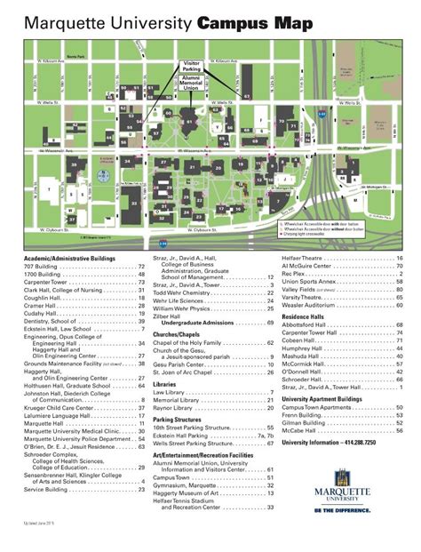 Address for Marquette University How to Apply to Marquette University Financial Aid Campus Map Table 1: Marquette University Rankings Table 2: Marquette University Tuition and Fees