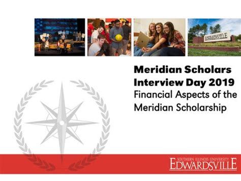 SIUE Meridian Scholarship: A Gateway to Academic Excellence and Financial Security