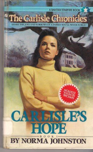 Carlisle’s Hope: Norma Klein’s Exploration of Love, Loss, and the Power of the Human Spirit