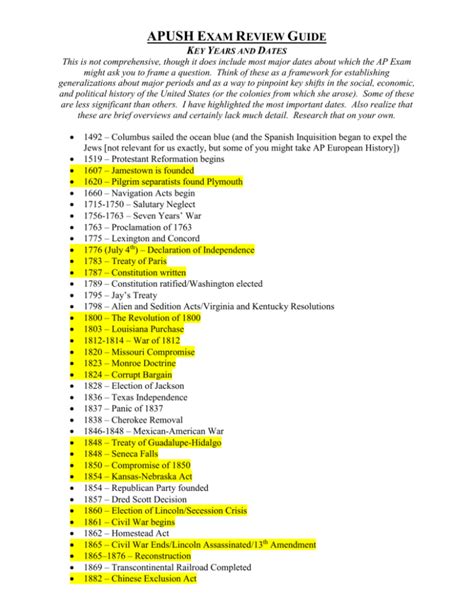 APUSH Exam Study Guide: Conquer the APUSH Exam with Confidence