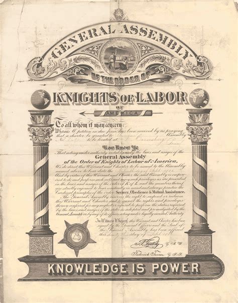 Identify the Statements That Describe the Knights of Labor: A Comprehensive Guide