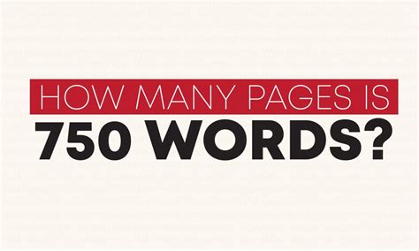 How Many Words is 750 Characters?