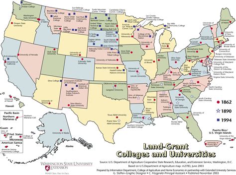 Colleges on a Map of United States: A Comprehensive Guide