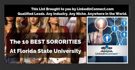 Top Sororities at FSU: An Insider’s Guide