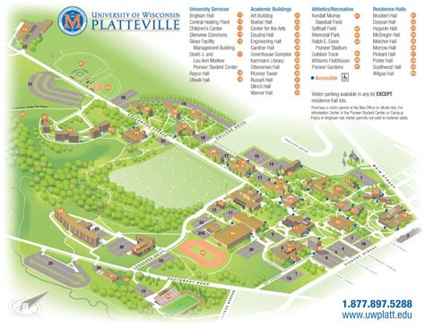 Map of UW-Platteville History of UW-Platteville Campus Academics Student Life Athletics Notable Alumni