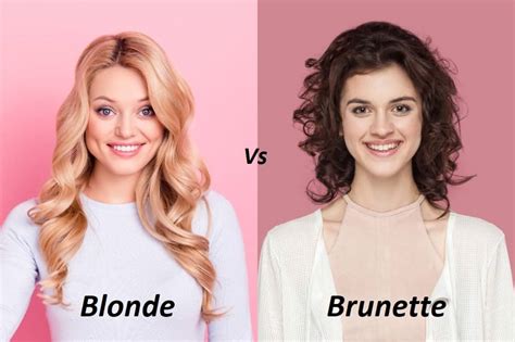 Blonde vs. Brunette: The Hair Color Showdown