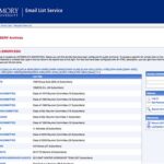 Emory Listserv Login: Comprehensive Guide to Accessing Campus Communication