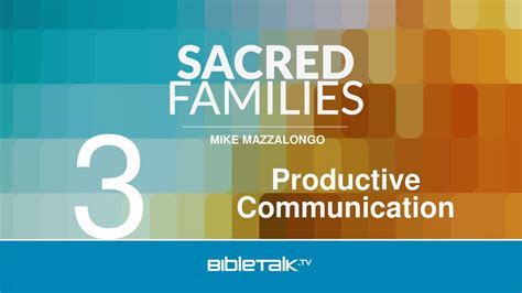Don’t Have to Cut Me Off: Embracing Productive Communication