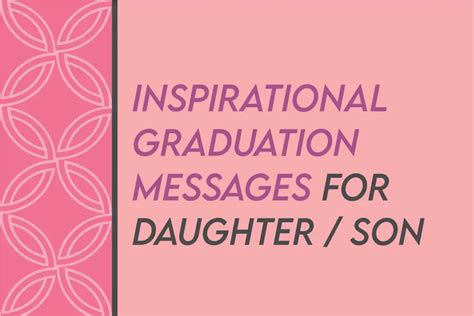 Short and Sweet Message for a Daughter on Her Graduation