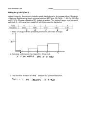Grade Distribution at Indiana University
