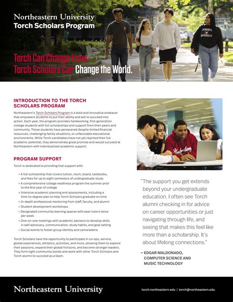 Torch Scholars: Northeastern University’s Premier Honors Program