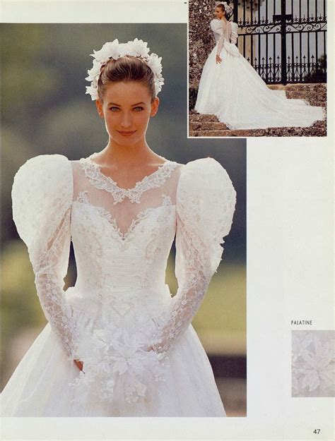 1980s Style Wedding Dresses: A Nostalgic Return to Fashion