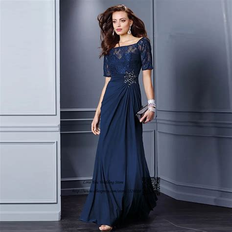 Navy Blue Mother of the Groom Dress: An Elegant and Timeless Choice