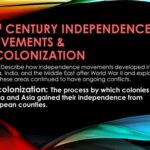 Decolonization and Independence Movements of the 20th Century Notable Decolonization Movements Impact of Decolonization on the Global Economy Challenges of Decolonization