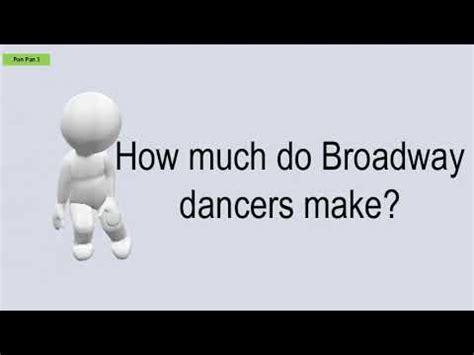 How Much Do Broadway Dancers Make?