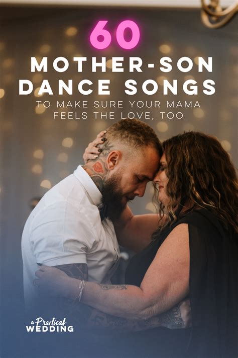 Non-Sappy Mother Son Dance Songs that Celebrate Your Bond