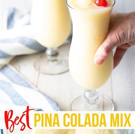 Kroger Pina Colada Mix: A Refreshing Summertime Treat