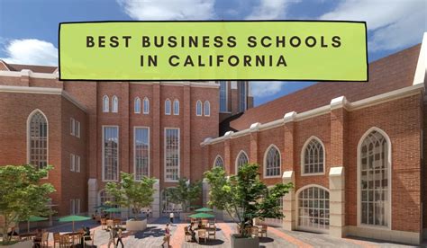 Discover the Best Undergraduate Business Schools in California