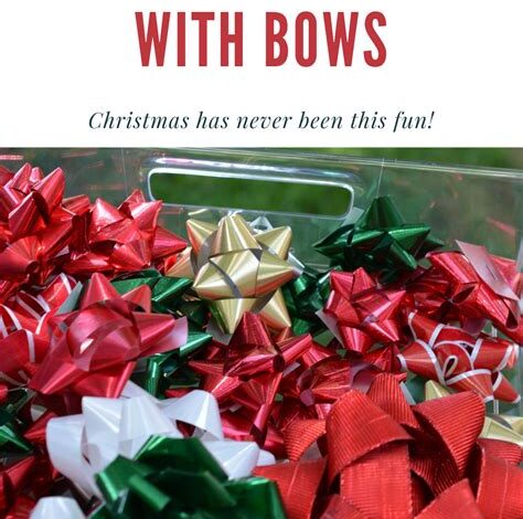 Christmas Bow Games: The Ultimate Guide to Festive Fun