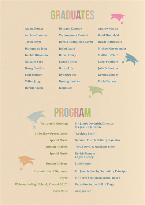 Program for Graduation Party: A Comprehensive Guide to Celebrate Your Special Day