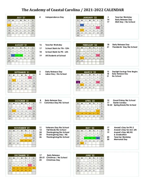 East Carolina Calendar: A Comprehensive Guide to Events