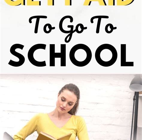 How to Get Paid to Go to School Online